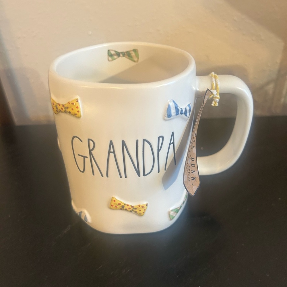 Grandpa Mug with Bow Tie Accents